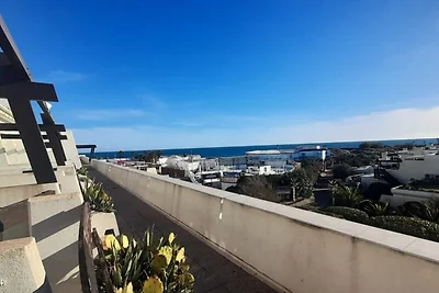 Apartment in Port Nature mit Meerblick