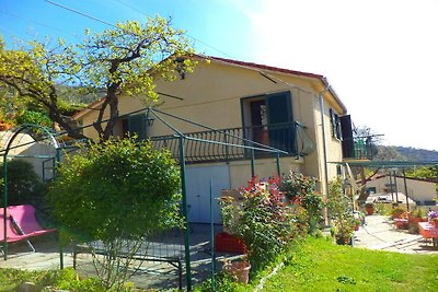 Ferienhaus am Hang mit Terrasse