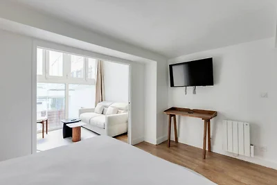 Pariser Maisonette-Wohnung mit 1 Schlafzimmer...