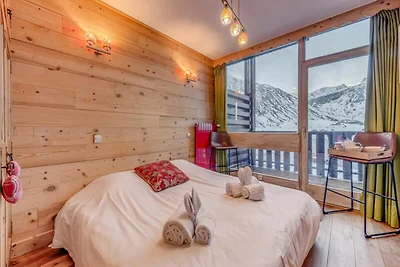 Ferienwohnung in Tignes am See und an den...