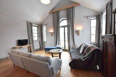 Appartement in Detershagen met terras