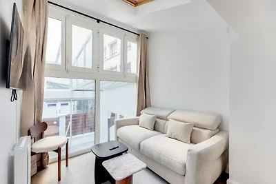 Pariser Maisonette-Wohnung mit 1 Schlafzimmer...