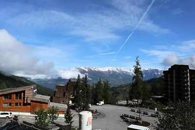Wohnung in Les Orres mit Blick auf das Tal