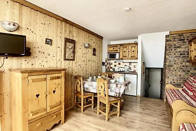 Apartment in Les Menuires mit Ski-Zugang