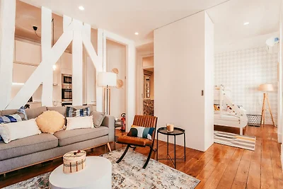 Elegantes Apartment in Lissabon nahe am Fluss