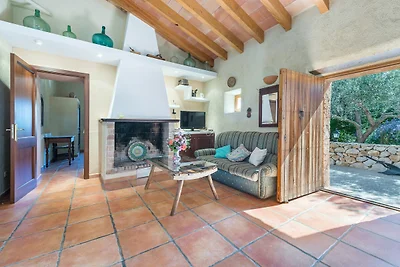 Sa Plana (cala Bona) - Ferienhaus Mit Pool