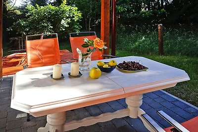 Casa de vacaciones con gran jardín privado.