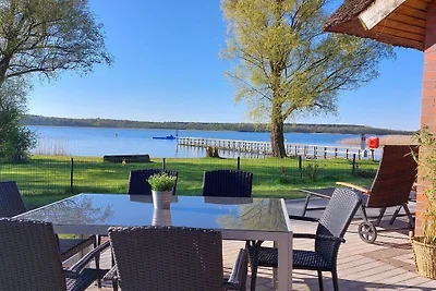 Maison de plage au bord du lac - avec bateau ...
