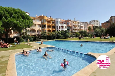 Apartment mit 2 Schlafzimmern und Poolblick