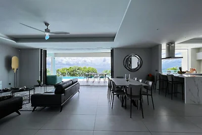 Villa a Saint-François con piscina a sfioro