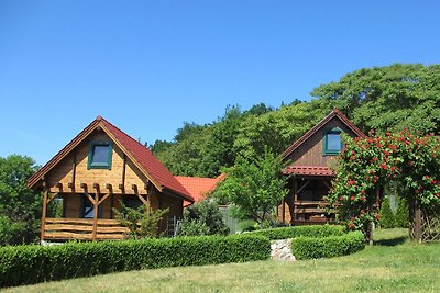 Schönes Ferienhaus in Lubin mit Garten