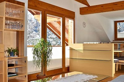 Hilltop apartment in Umhausen with garden