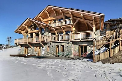 Chalet in Les Gets mit Panoramablick