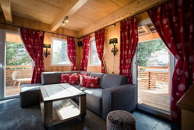 Uitnodigend chalet met infraroodsauna