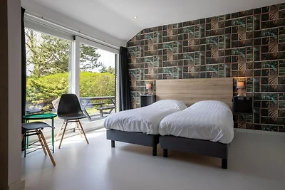 Ferienhaus mit überdachter Veranda und Sauna
