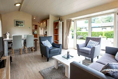 Verzorgd chalet met vaatwasser, in Noordwijk