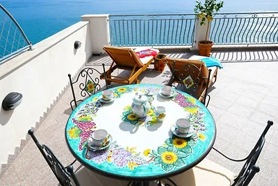 Casa a Praiano con terrazza vista mare