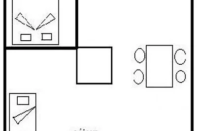 Apartment in Plagne Centre an den Skipisten