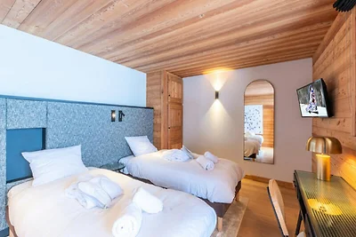 Chalet in Alpe d'Huez mit Spa und Skizugang