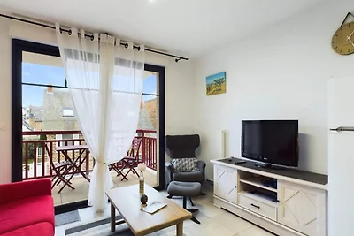 Wohnung in Val André mit Meerblick