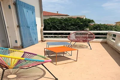 Strandwohnung, Schlafmöglichkeiten für 6