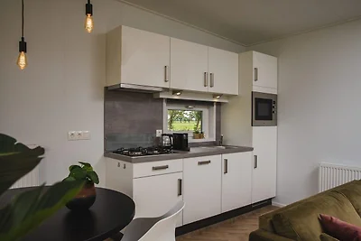 Luxuriöse Panorama-Lodge mit Whirlpool