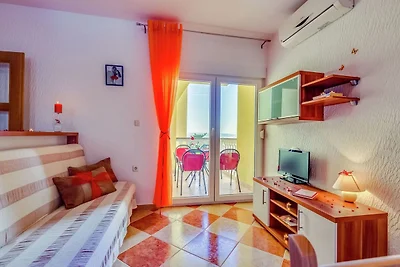 Wohnung in Dramalj mit Meeresstrand