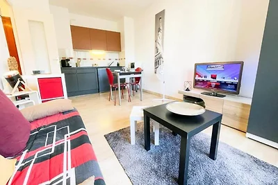 La Pause Grenobloise Studio-Balkon