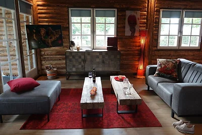 Ferienhaus mit überdachter Terrasse