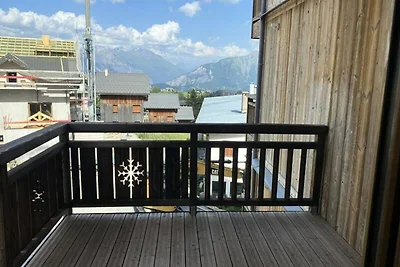 Apartment an der Marmotte-Piste mit Skizugang