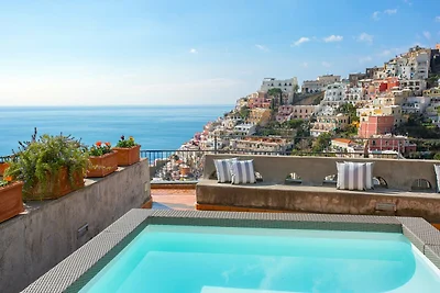 Lussuosa villa nella parte alta di Positano