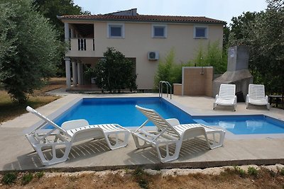 Wohnung in einem Ferienhaus mit privatem Pool