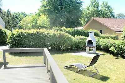 Vakantiehuis met sauna op vakantiepark Mirow