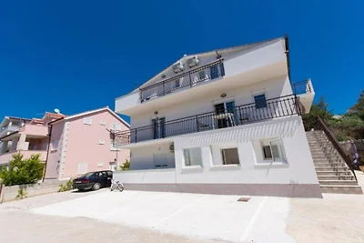 Seaside Okrug Gornji Apartment with Terrace a...