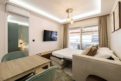 Elegantes Apt. mit Balkon, 1 Schlafzimmer/4 P...