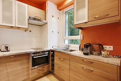 Gezellig appartement met tuin...