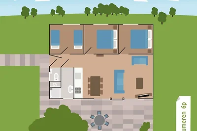 Doppelter Bungalow in der Nähe der Veluwe