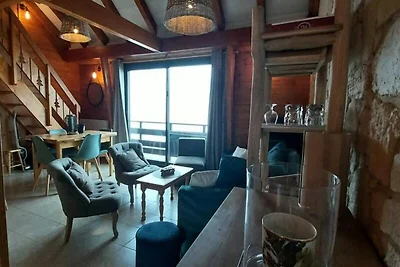 Appartement in Réallon met uitzicht op de...