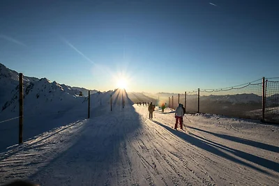 Wohnung in Les Arcs mit Waldblick