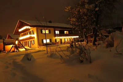 Uitzicht op de Alpen vanuit het Thiele-huis.