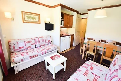 Apartment in Plagne Soleil mit Blick auf die...