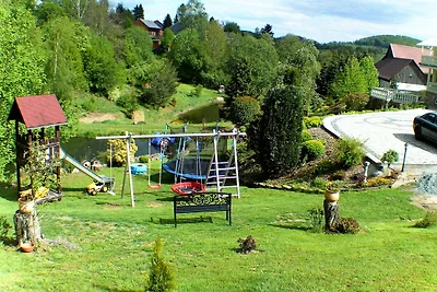 Appartamento a Lichtenhain con laghetto