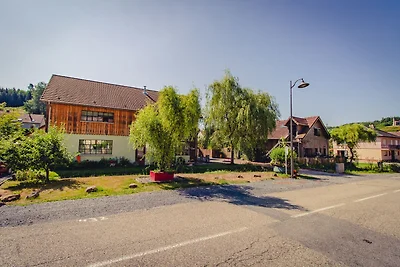 Holzhaus in Saint-Quirin mit nordischem Bad