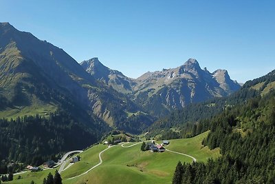 Appartement in Schröcken vlakbij skigebied