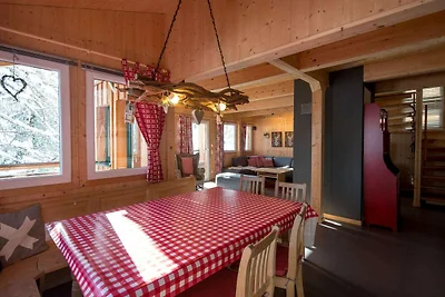 Holzchalet mit Infrarotsauna