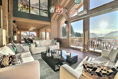 Chalet in Les Gets mit Panoramablick