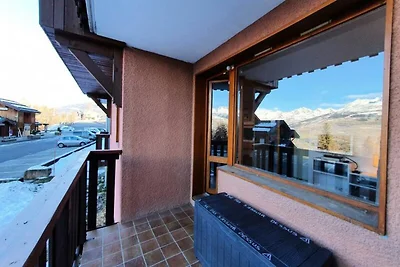 Apartment in Les Coches mit Blick auf den Mon...