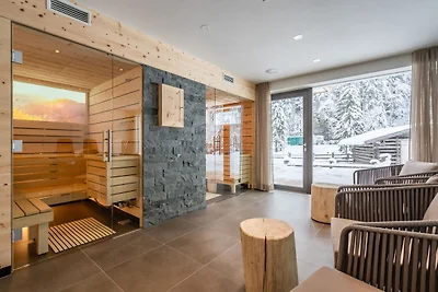 Chalet mit Sauna und Jokercard im Sommer
