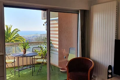 Apartment mit Meerblick mit Gemeinschaftspool