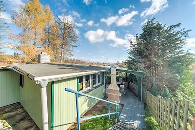 Detached holiday home with terrace next to th...